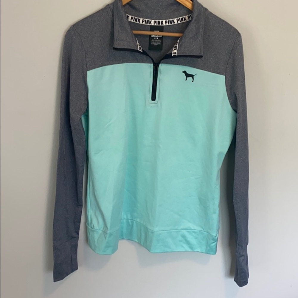 Quarter zip dry fit long sleeve!